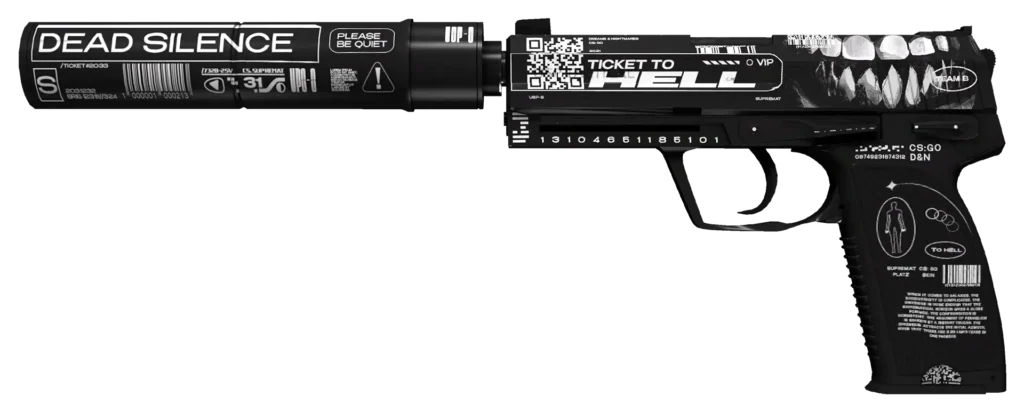USP-S | Ticket to Hell CS2 skin