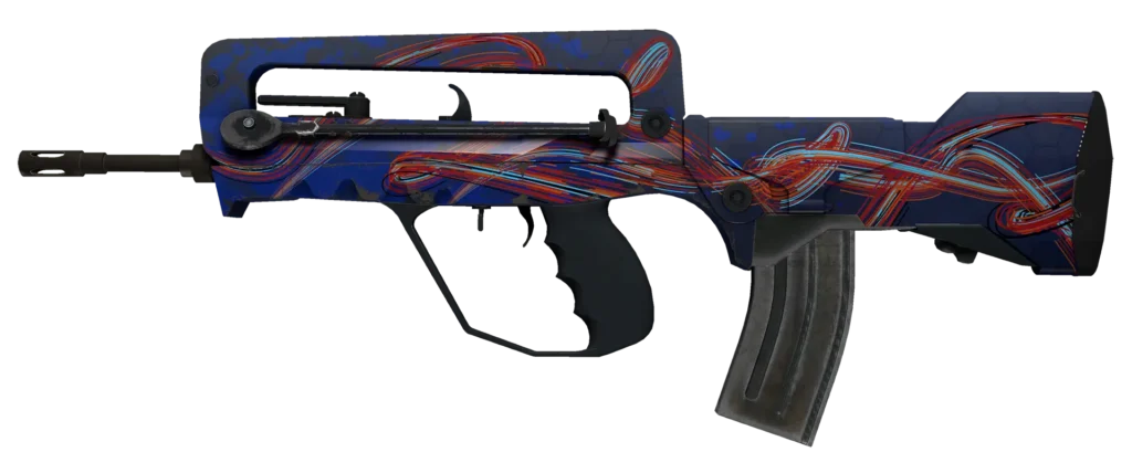 famas-afterimage cs2 skin