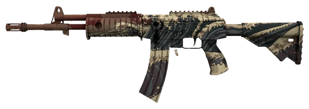 Galil AR | Crimson Tsunami CS2 skin