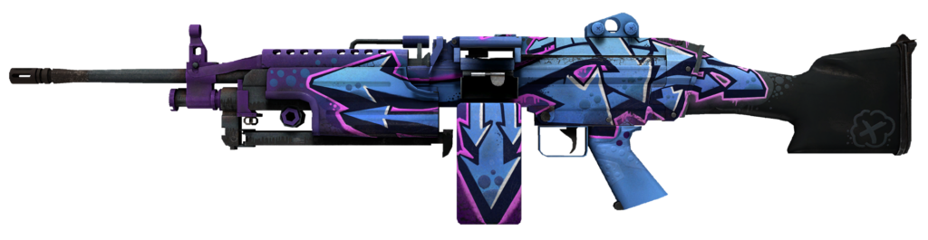 m249 downtown cs2 skin