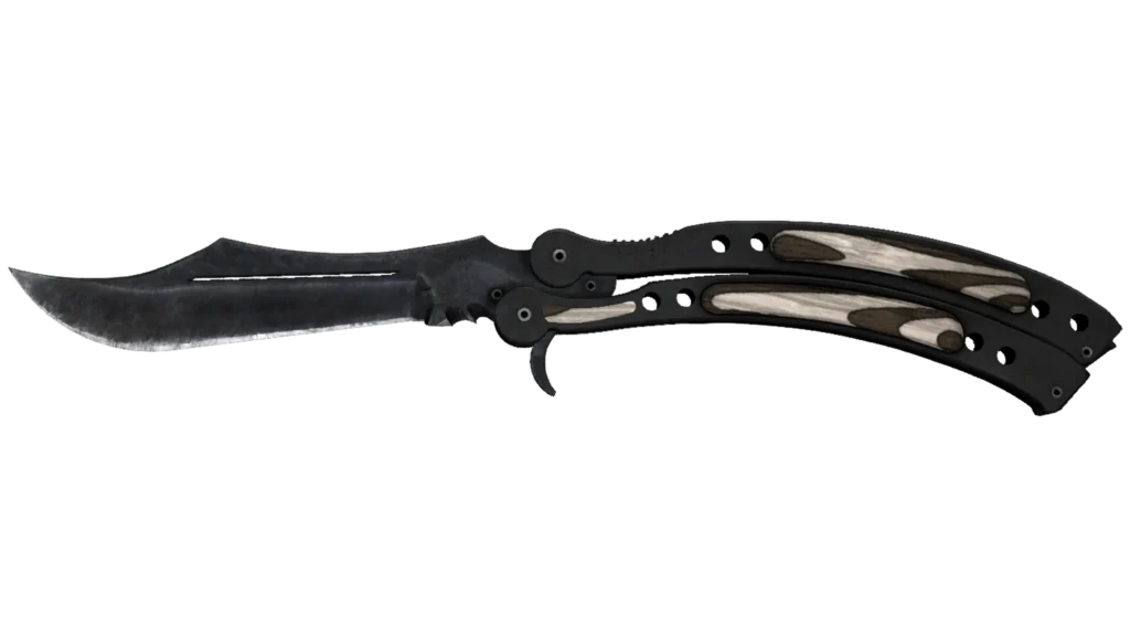 butterfly-knife-black-laminate cs2 skin