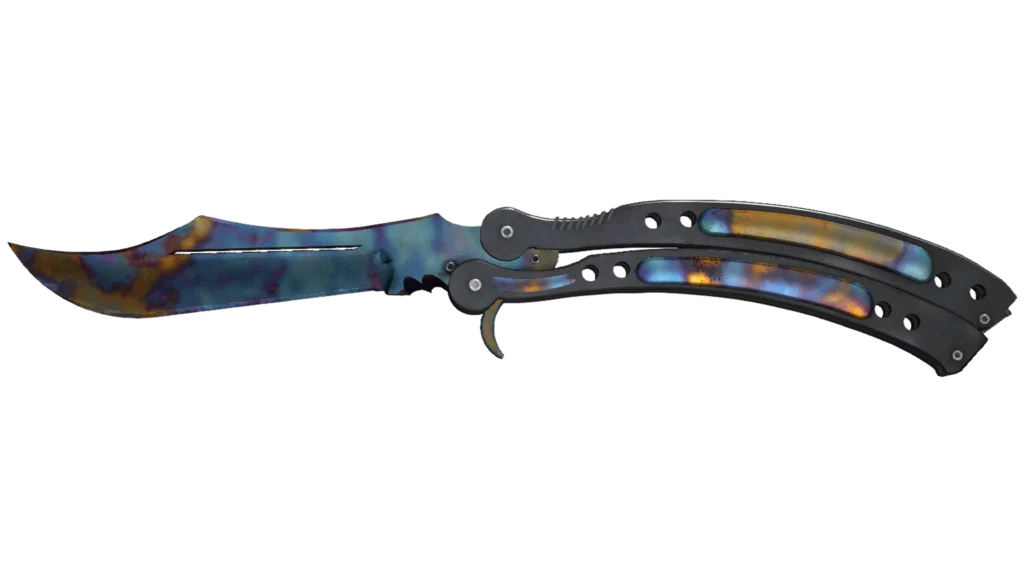 butterfly-knife-case-hardened cs2 skin