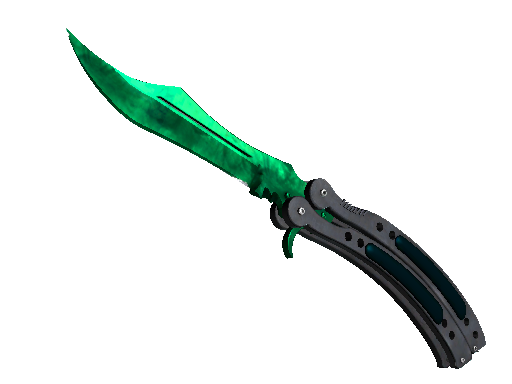 butterfly-knife-gamma-doppler-emerald cs2 skin