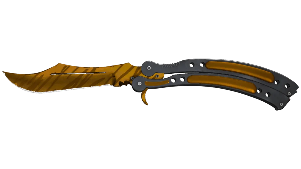 butterfly-knife-tiger-tooth cs2 skin