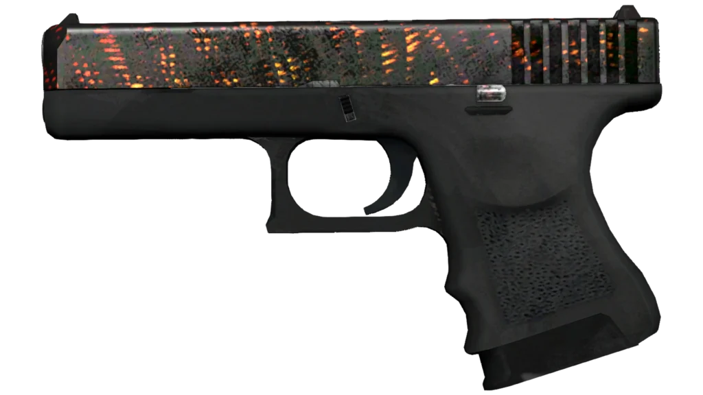 Glock-18 | Grinder (no spiral, pattern 593) CS2 skin