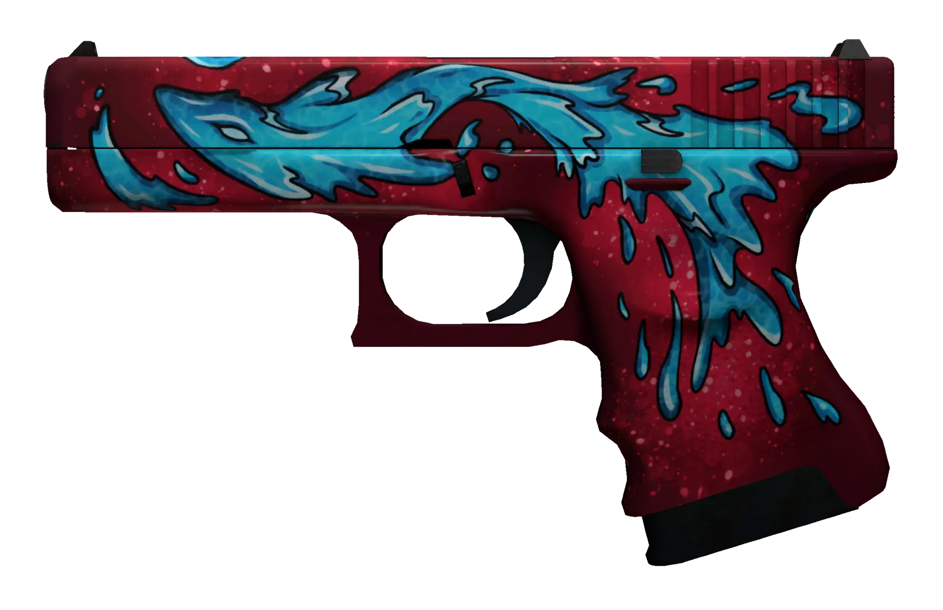 Glock-18 | Water Elemental CS2 skin