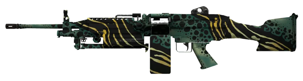 M249 | Emerald Poison Dart CS2 skin