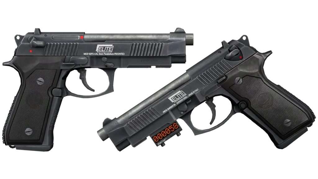Dual Berettas | Elite 1.6 with StatTrak CS2 skin